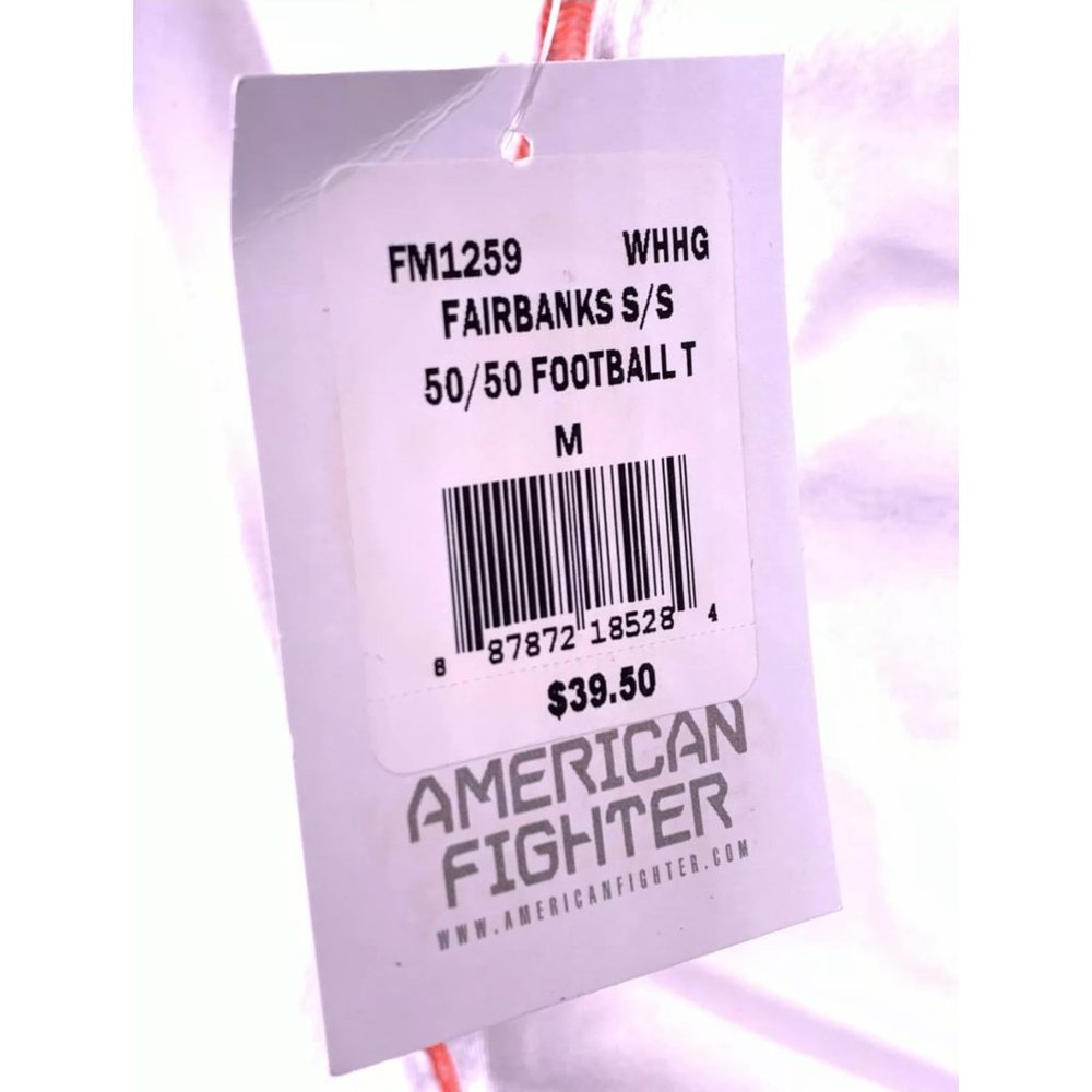 AMERICAN FIGHTER Men's T-Shirt S/S FAIRBANKS 50/50 - Picture 7 of 11